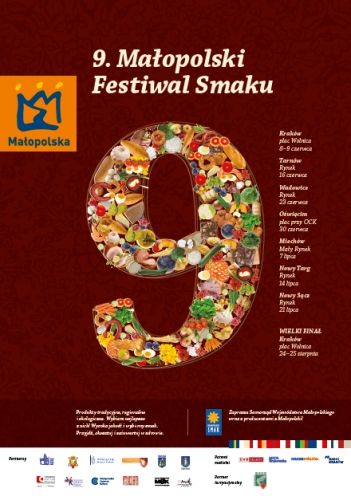 Zapraszamy na 9 Małopolski Festiwal Smaku - Półfinał oświęcimski 30 czerwca