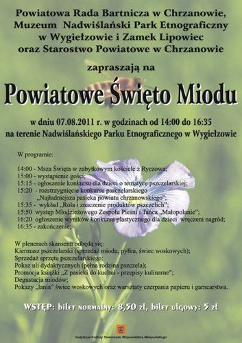 Powiatowe Święto Miodu w najbliższą niedzielę  