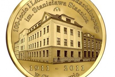 Zdobądź monetę wydaną na 100-lecie chrzanowskiego liceum 