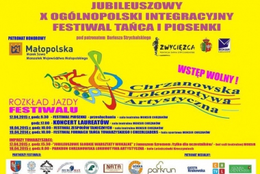 CHRZANOWSKA LOKOMOTYWA ARTYSTYCZNA - jubileuszowy festiwal artystyczny