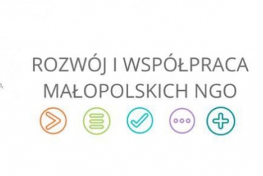 Ostatnie miejsca w projekcie "Małopolskie NGO - rozwój i współpraca"