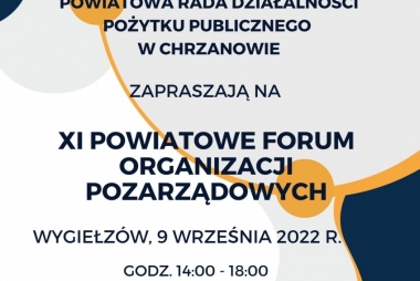 Plakat z herbem Powiatu Chrzanowskiego 