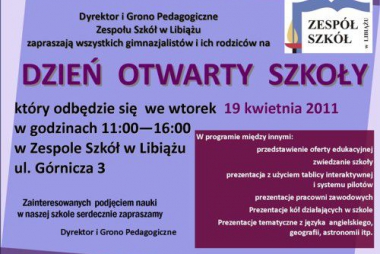 Dzień Otwarty w Zespole Szkół w Libiążu
