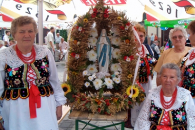 VII Dożynki Województwa Małopolsksiego w Tuchowie