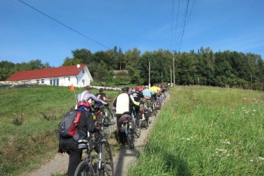 Rowerowe zmagania na szlaku Greenway