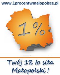Zachęcamy do udzialu w Kampanii 1% dla OPP w Małopolsce
