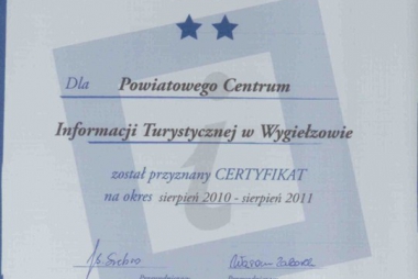 Certyfikat dla PCIT