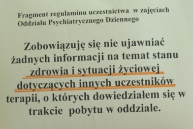 Kolejna forma pomocy psychiatrycznej w chrzanowskim szpitalu