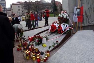 Msza Żałobna na Placu 1000- Lecia.