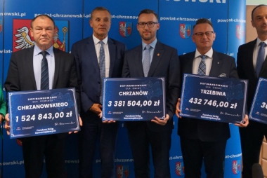 Powiat chrzanowski otrzymał dofinansowanie na przebudowę dróg w gminach: Libiąż i Alwernia  