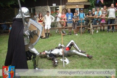 Rycerze na lipowieckim zamku 