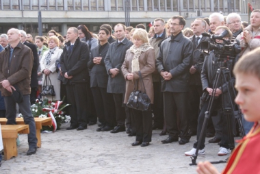 Powiat chrzanowski żegna Lecha Kaczyńskiego