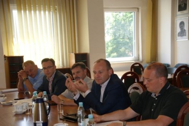 Chrzanowscy cykliści porozmawiali z marszałkiem 