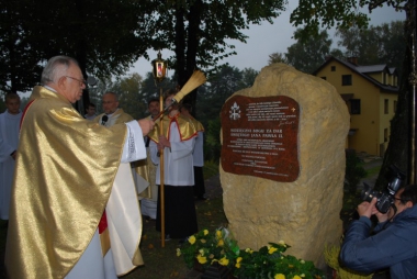 Rospontowa wspominała wizytę Karola Wojtyły 