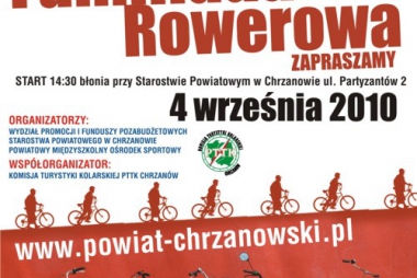 Zapraszamy na Rajd - Familiadę Rowerową