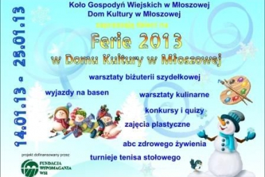 Pożyteczne Ferie 2013