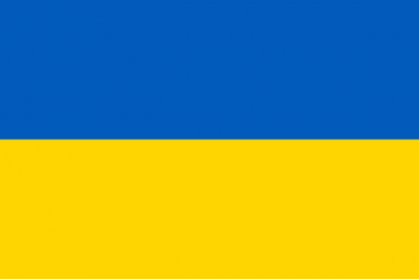 FLAGA UKRAINY NIEBIESKO ŻÓŁTA