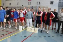 Turniej piłki siatkowej służb mundurowych w ramach cyklu „ Prawo i Piłka” w Chrzanowie