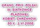 Zapraszamy na Grand Prix Polski w Siatkówce Plażowej Kobiet