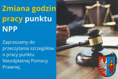 Grafika. Z prawej strony zdjęcie młotka sędziowskiego oraz wagi. Z lewej strony pola tekstowe. 