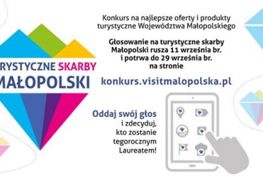 Zagłosuj na „Turystyczne Skarby Małopolski”