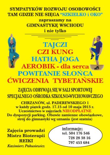 Wybierz się na zajęcia relaksacyjne