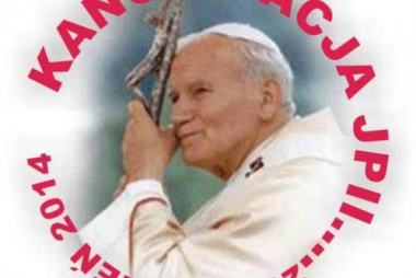 Jan Paweł II świętym  