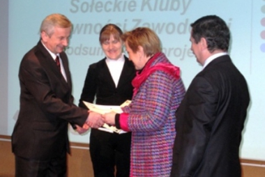Sołeckie Kluby Aktywności Zawodowej przykładem dobrej praktyki