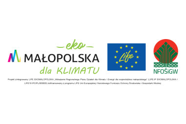Logo: eko-Małopolska dla klimatu 
