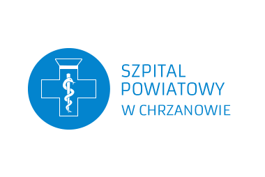 Baner z napisem Szpital Powiatowy w Chrzanowie 