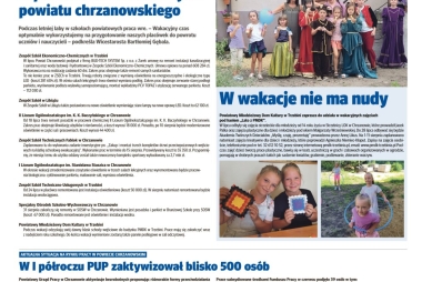 Makieta kolumny w gazecie 
