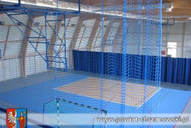 Trwają prace wykończeniowe w nowo wybudowanej hali sportowej