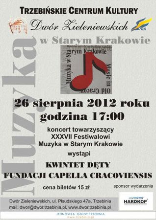 XXXVIII Międzynarodowy Festiwal Muzyka w Starym Krakowie