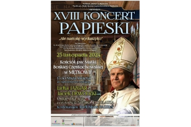 Plakat, zdjęcie JP II