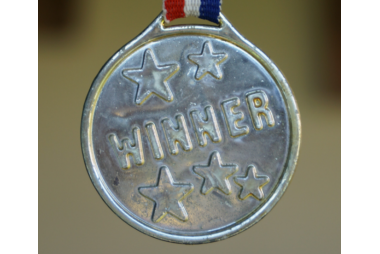 Medal z napisem Winner 