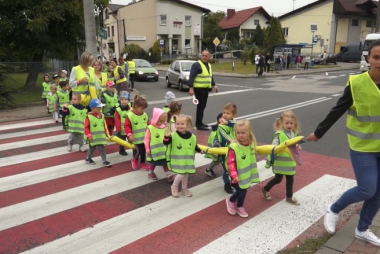 Bezpieczny przedszkolak na drodze