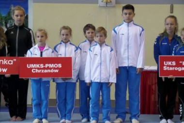 Akrobaci UMKS- PMOS Chrzanów Mistrzami Polski Juniorów Młodszych