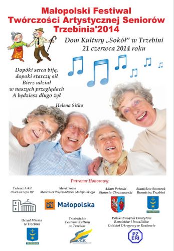Małopolski Festiwal Twórczości Artystycznej Seniorów  - Trzebinia 2014