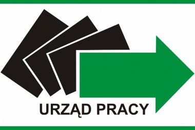 Grafika z napisem Urząd Pracy