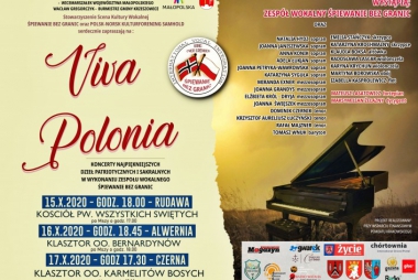 VIVA POLONIA 2020 – najpiękniejsze dzieła patriotyczne i sakralne w Rudawie, Alwerni i Czernej 