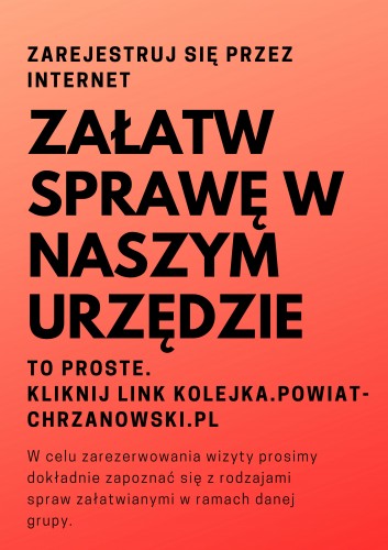 Załatw sprawę w wydziale komunikacji. Zarejestruj się przez internet 