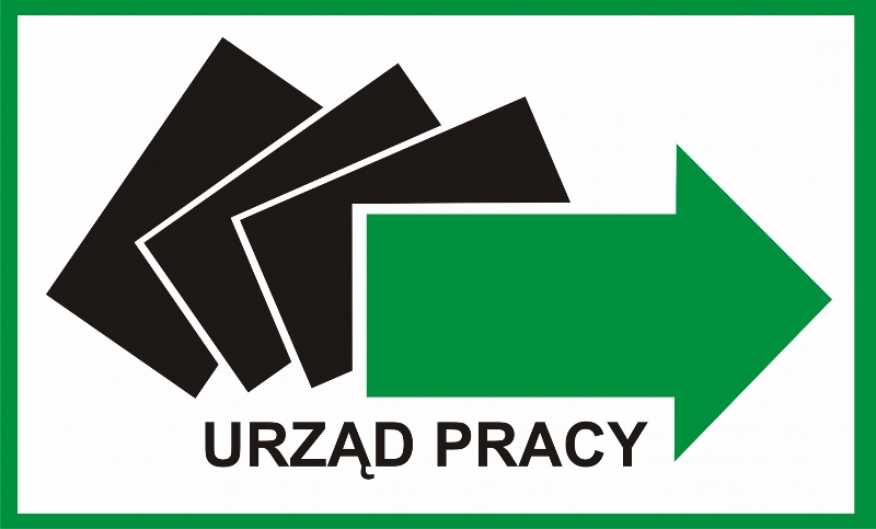 Grafika z napisem Urząd Pracy