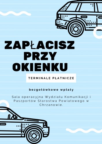 Terminale płatnicze przy okienkach. Możesz zapłacić kartą 