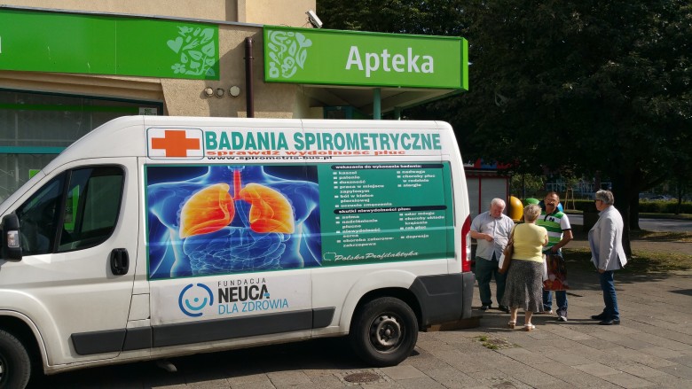 Fundacja NEUCA dla Zdrowia zbada płuca mieszkańców Chrzanowa - bezpłatna akcja badań spirometrycznych już 14 października